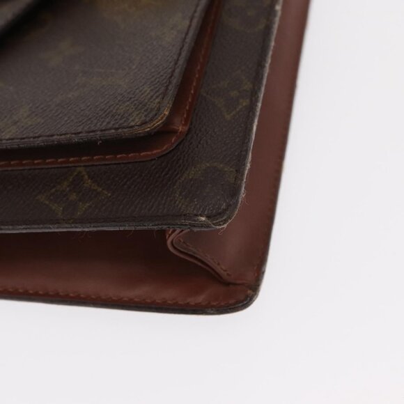 Authentic LOUIS VUITTON Monogram Monceau 26 Shoulder Bag M51187 LV - Picture 6 of 16
